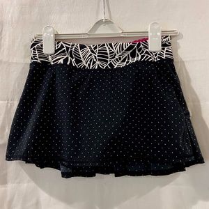 Lululemon Polka Dot Tennis Skirt